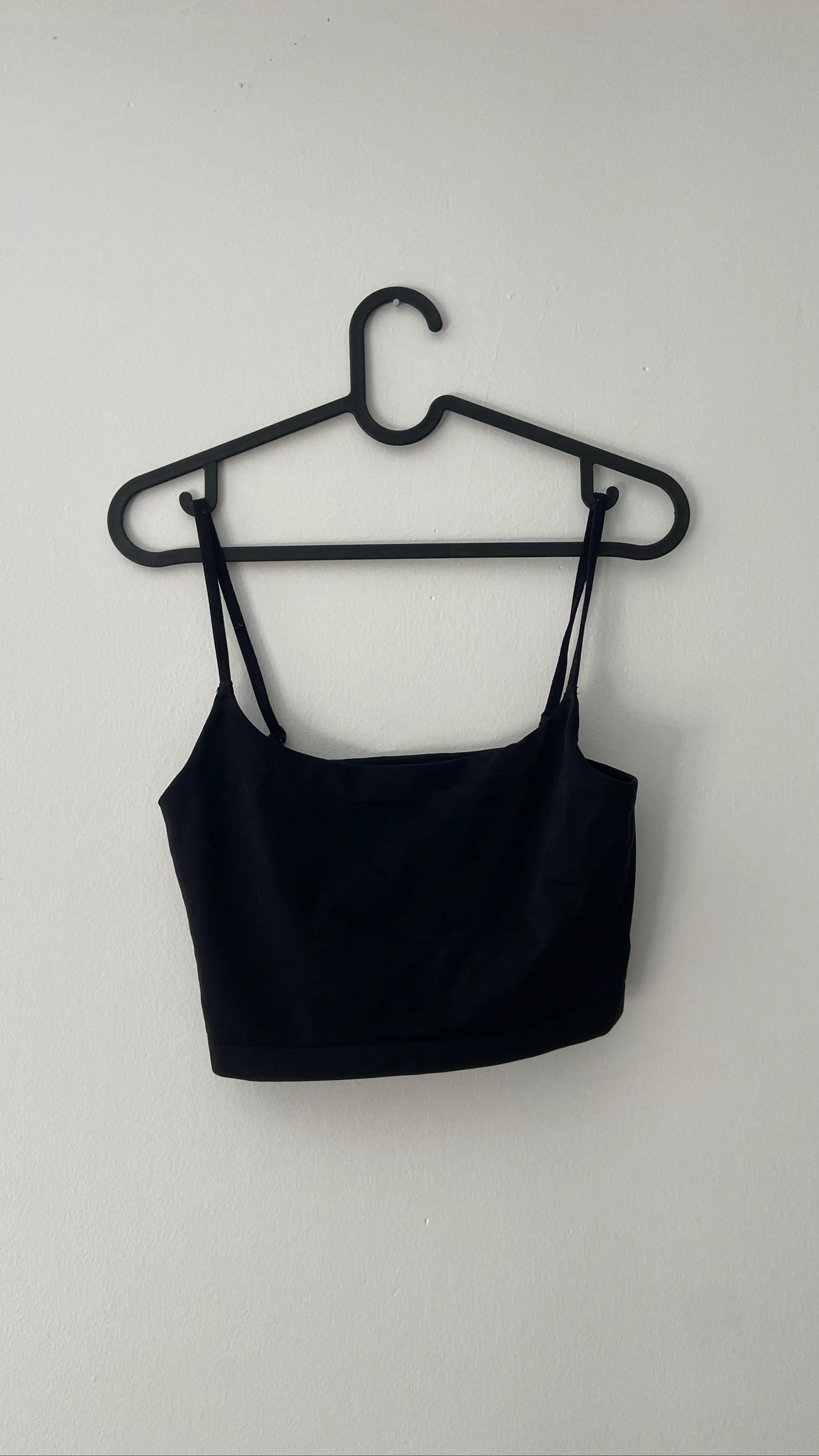 Haut noir crop top / brassière Taille 36